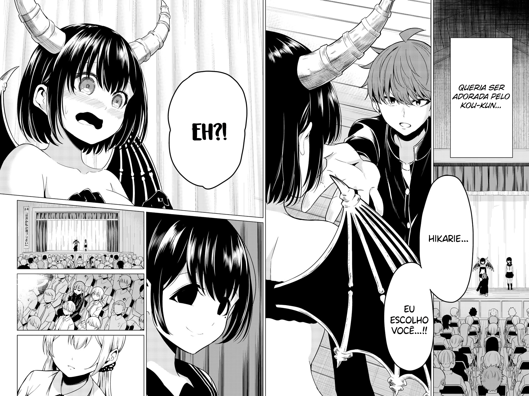Sekai ka Kanojo ka Erabenai Capítulo 1