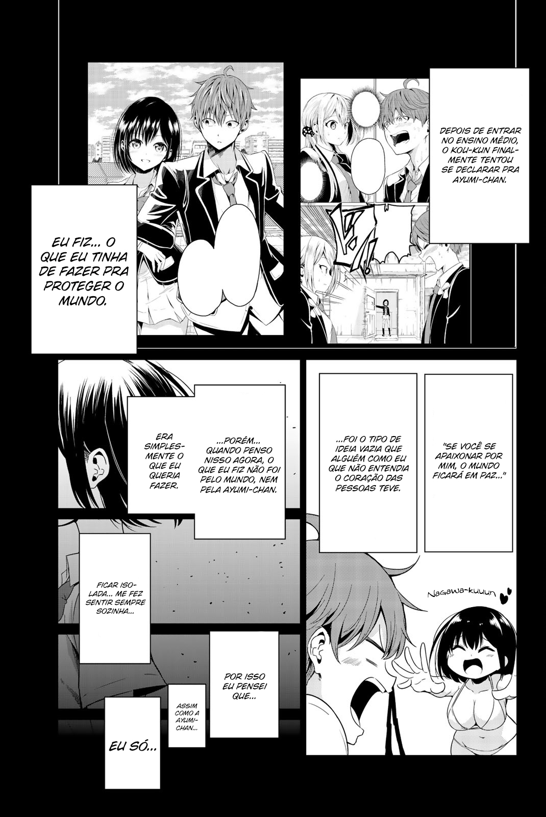 Sekai ka Kanojo ka Erabenai Capítulo 1