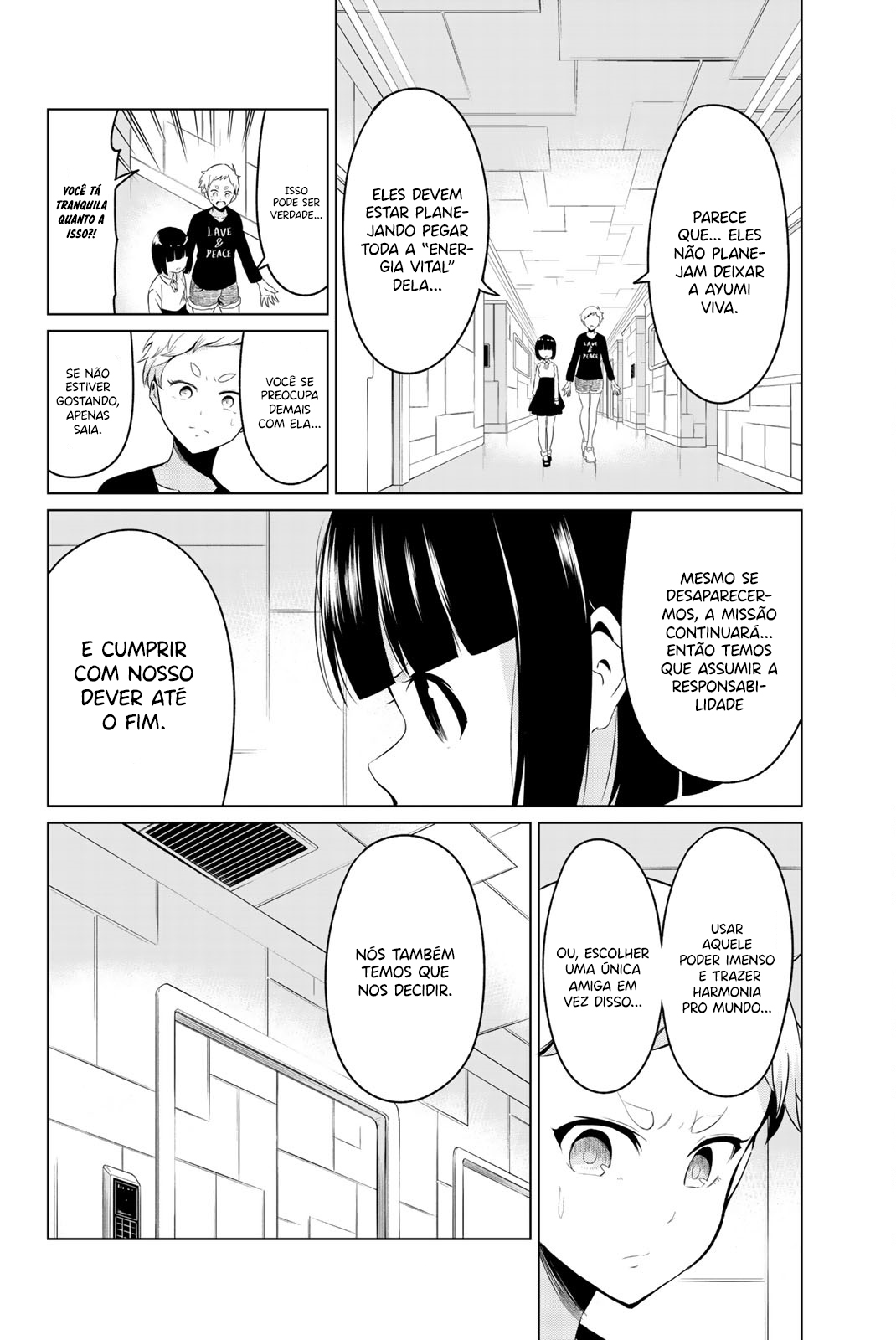 Sekai ka Kanojo ka Erabenai Capítulo 1