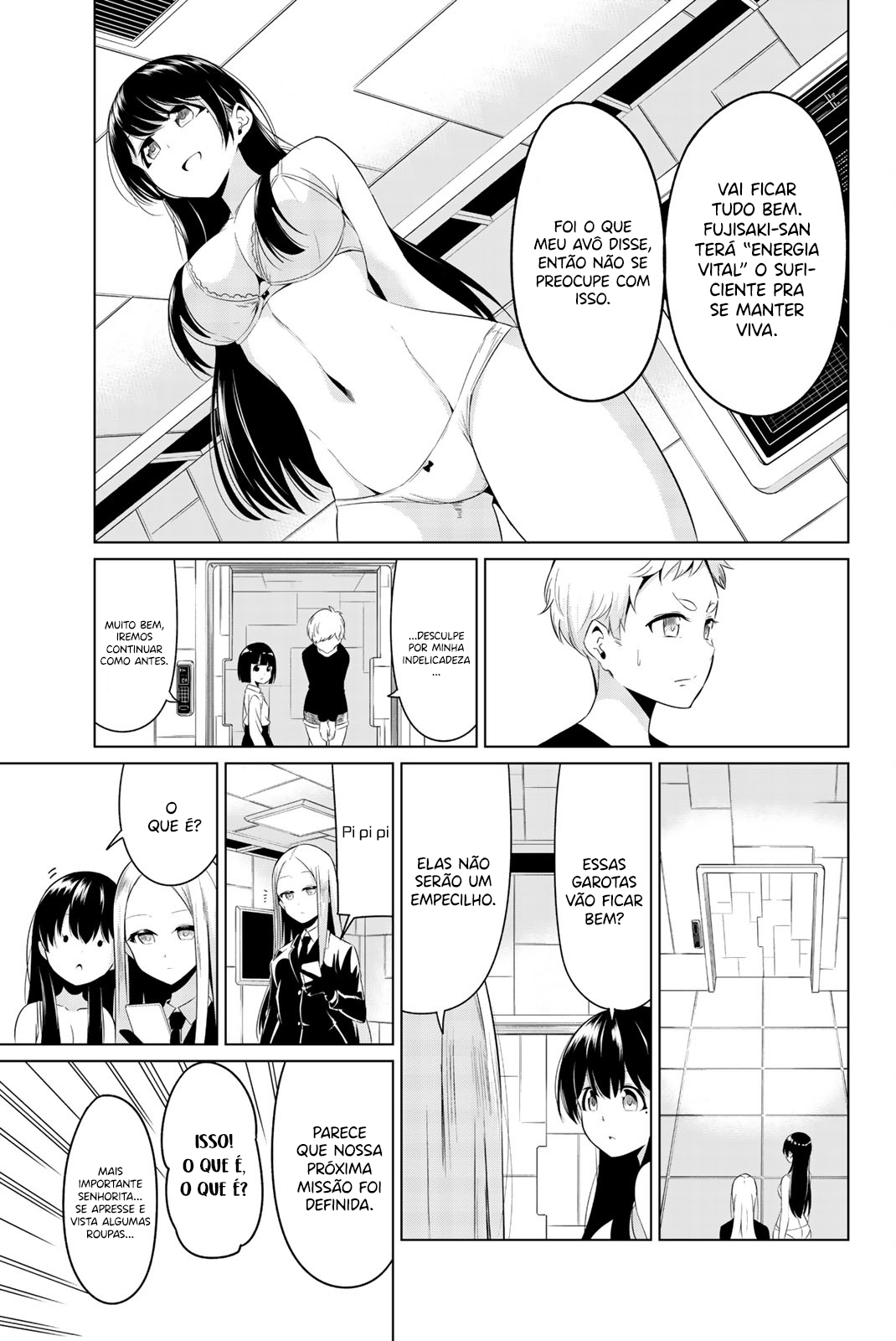 Sekai ka Kanojo ka Erabenai Capítulo 1