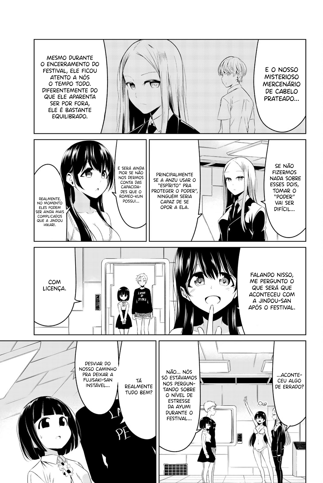 Sekai ka Kanojo ka Erabenai Capítulo 1