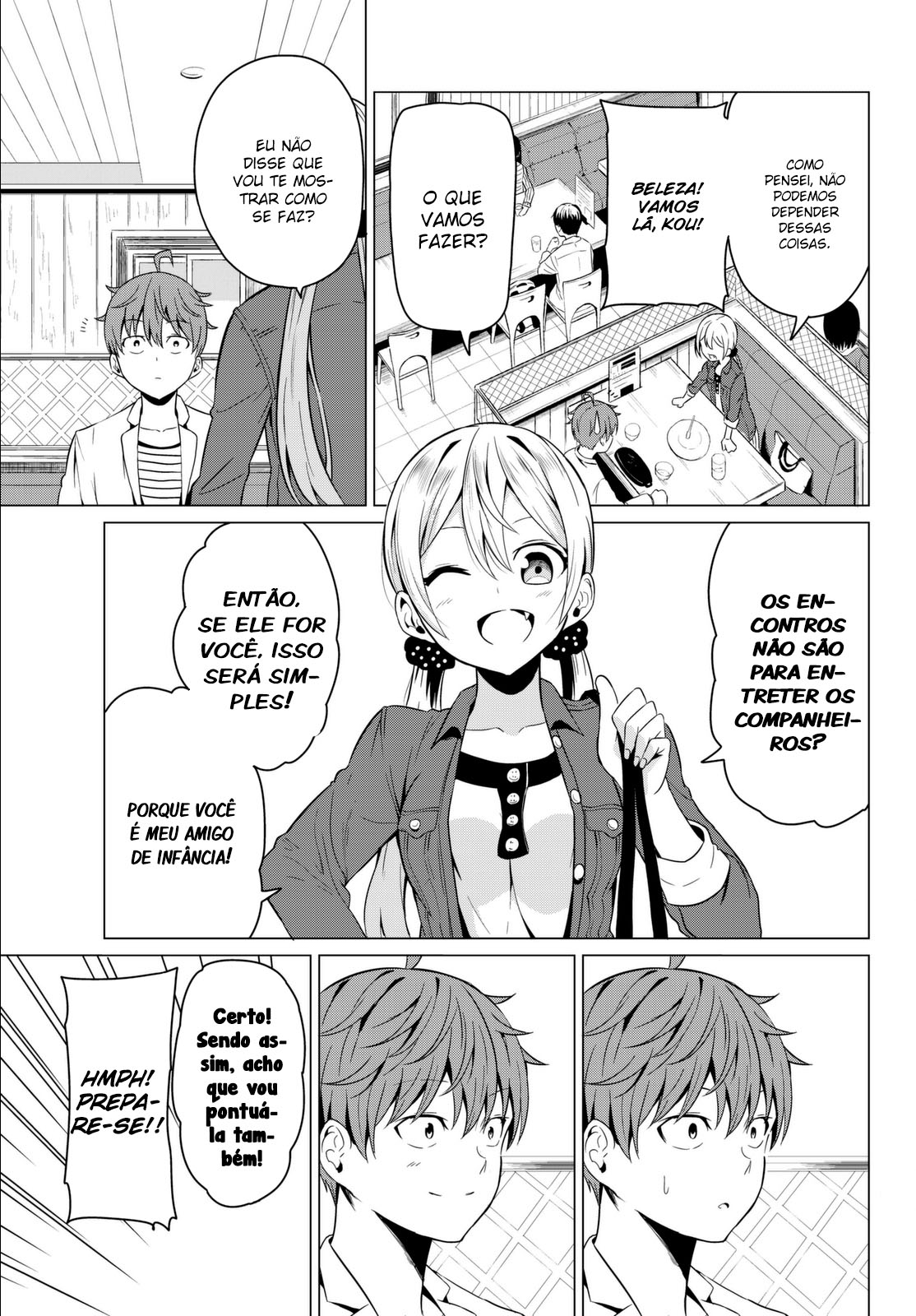 Sekai ka Kanojo ka Erabenai Capítulo 1