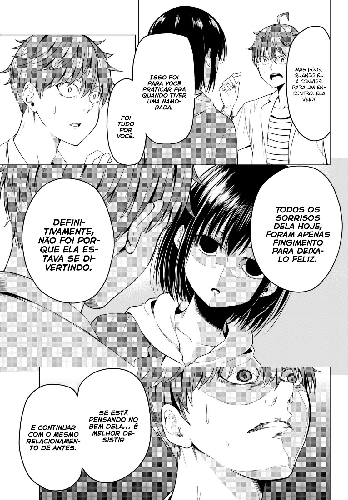 Sekai ka Kanojo ka Erabenai Capítulo 1