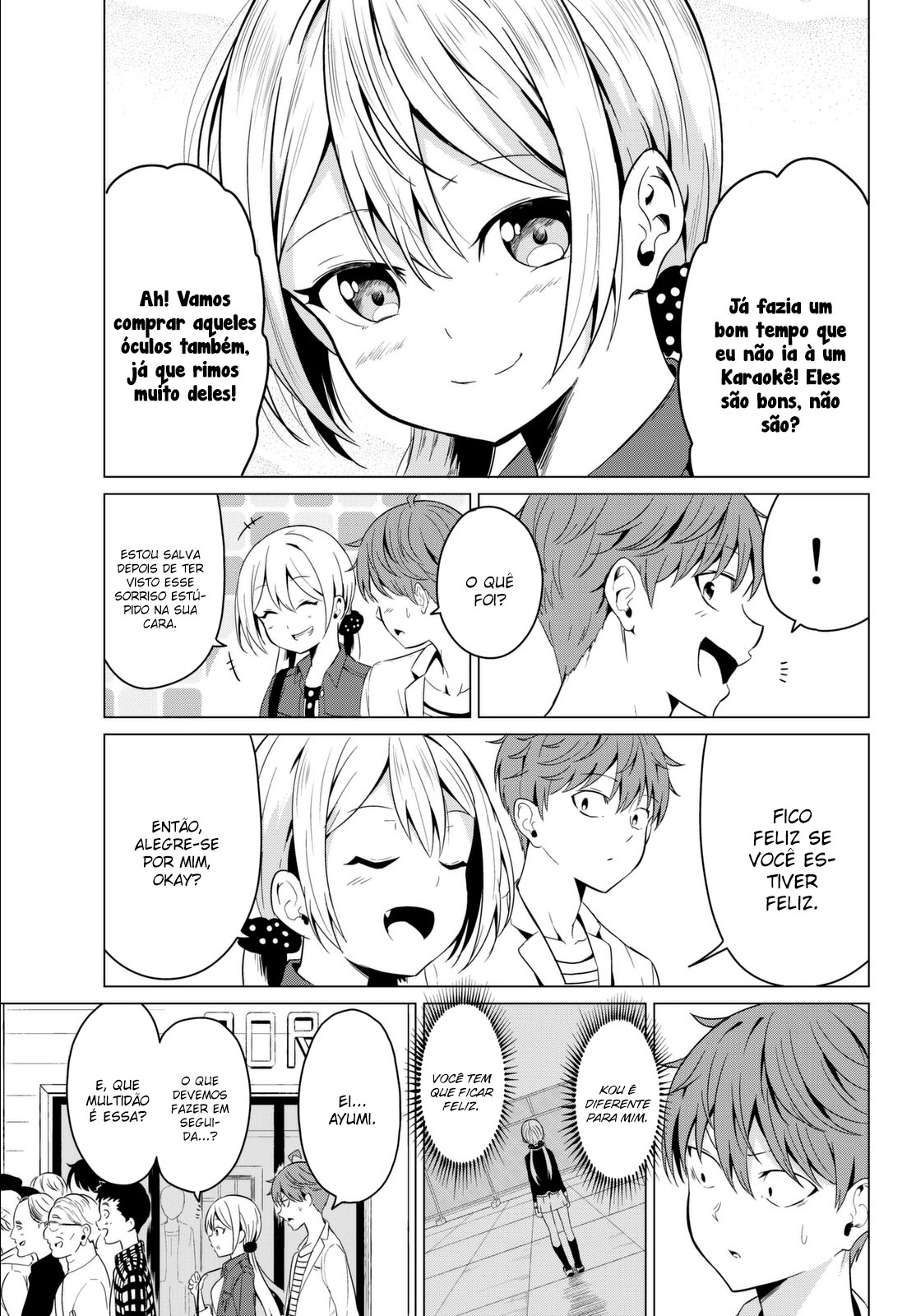 Sekai ka Kanojo ka Erabenai Capítulo 1