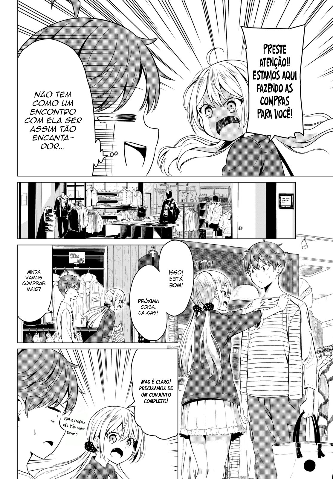 Sekai ka Kanojo ka Erabenai Capítulo 1