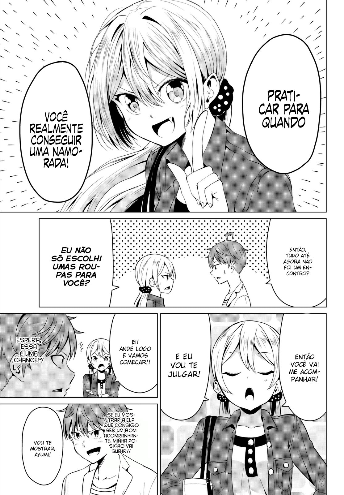 Sekai ka Kanojo ka Erabenai Capítulo 1