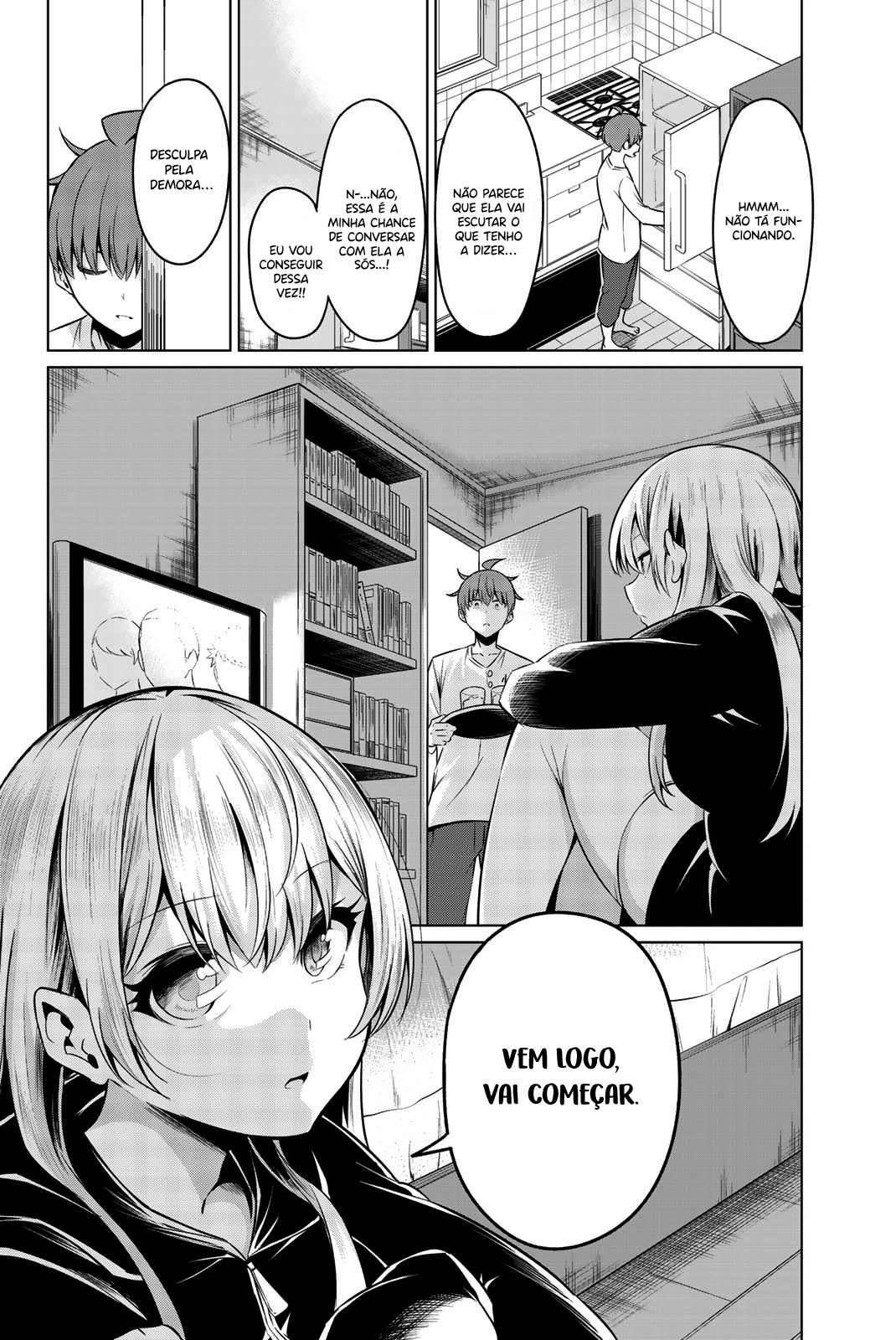 Sekai ka Kanojo ka Erabenai Capítulo 1