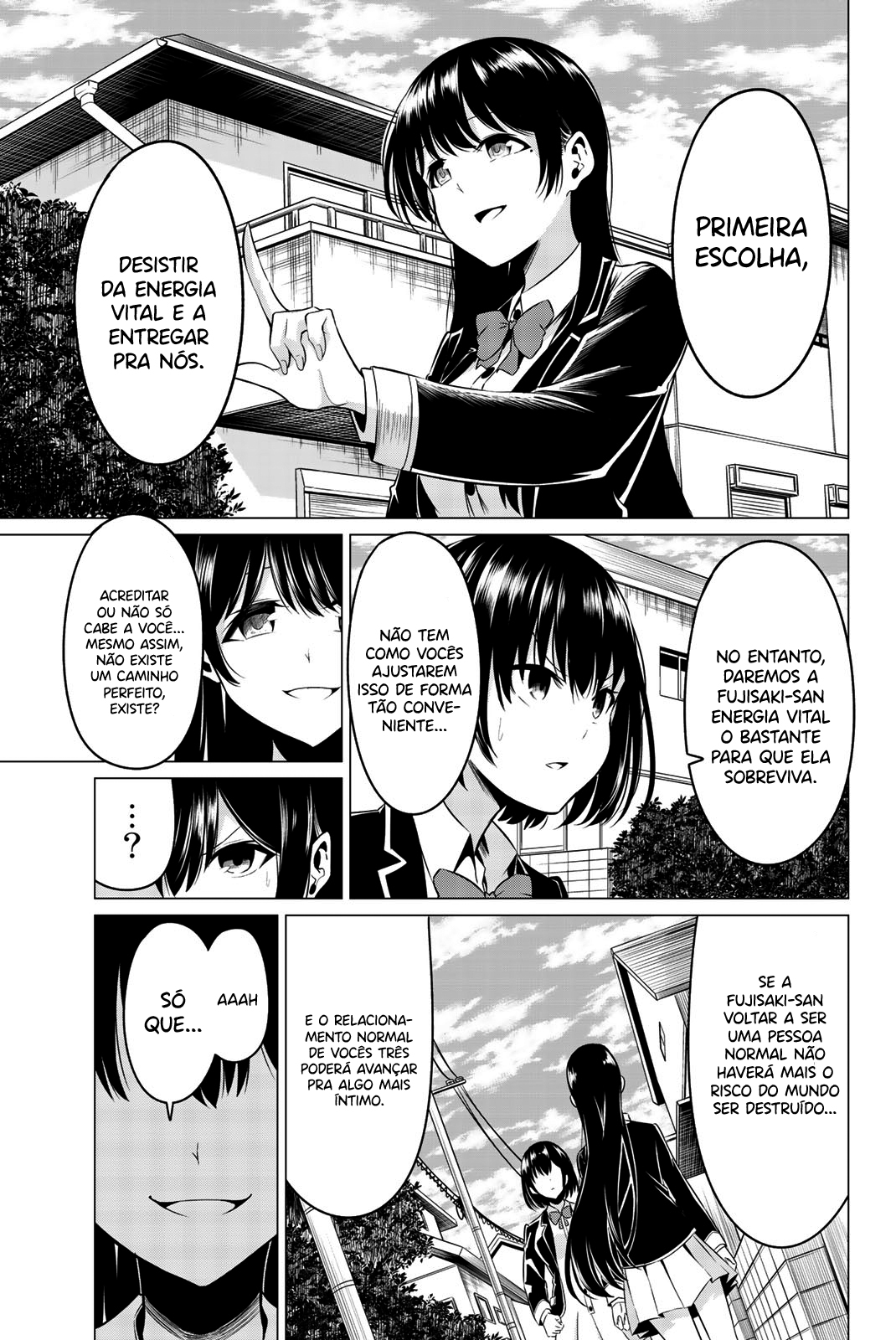Sekai ka Kanojo ka Erabenai Capítulo 1