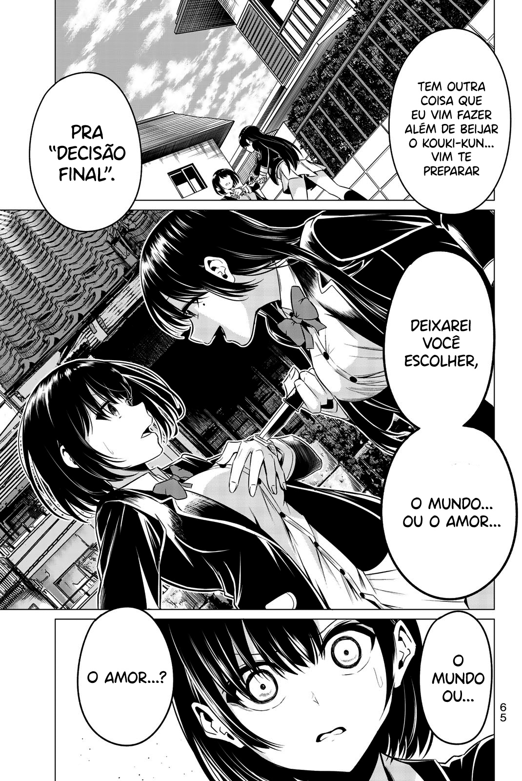 Sekai ka Kanojo ka Erabenai Capítulo 1