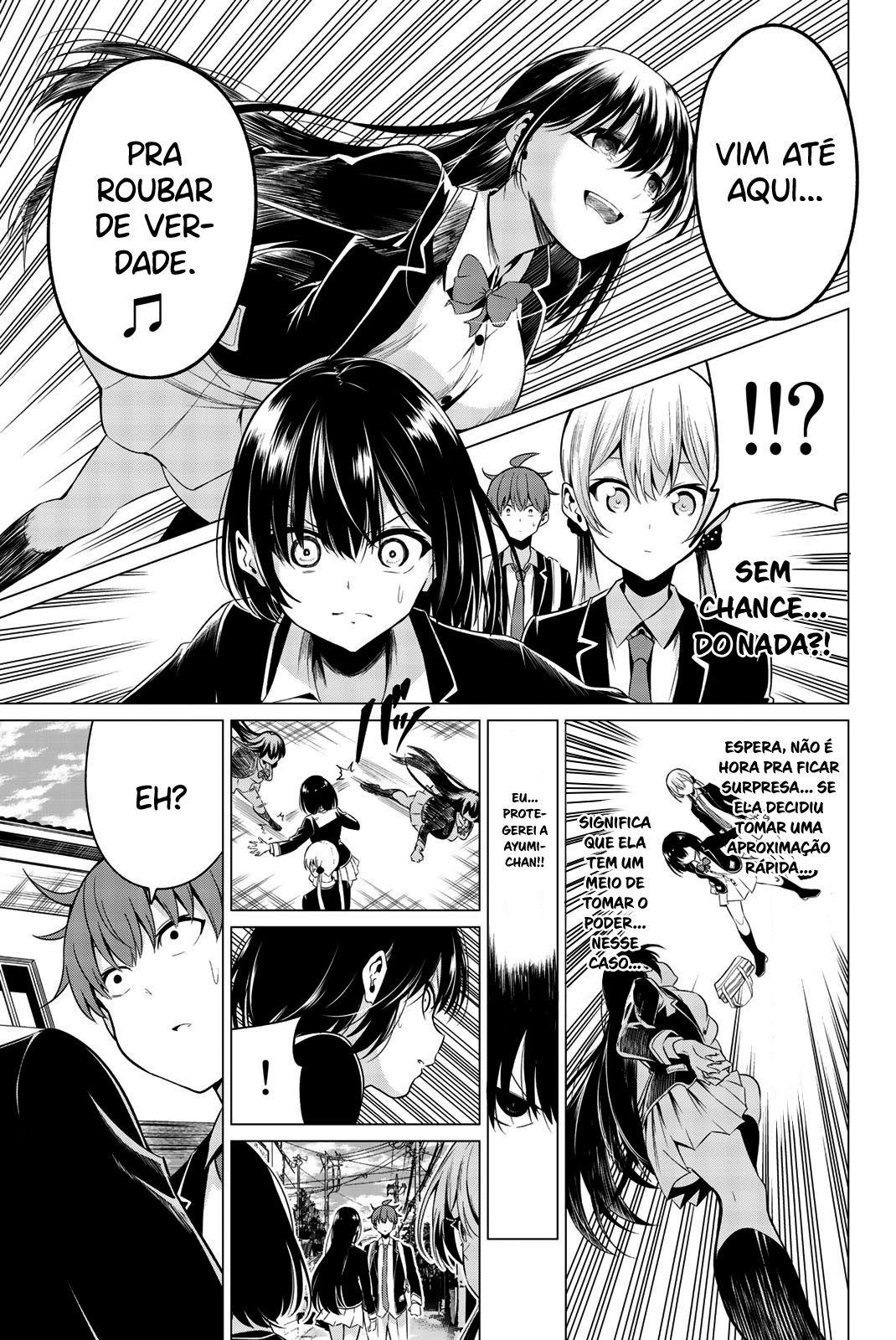Sekai ka Kanojo ka Erabenai Capítulo 1