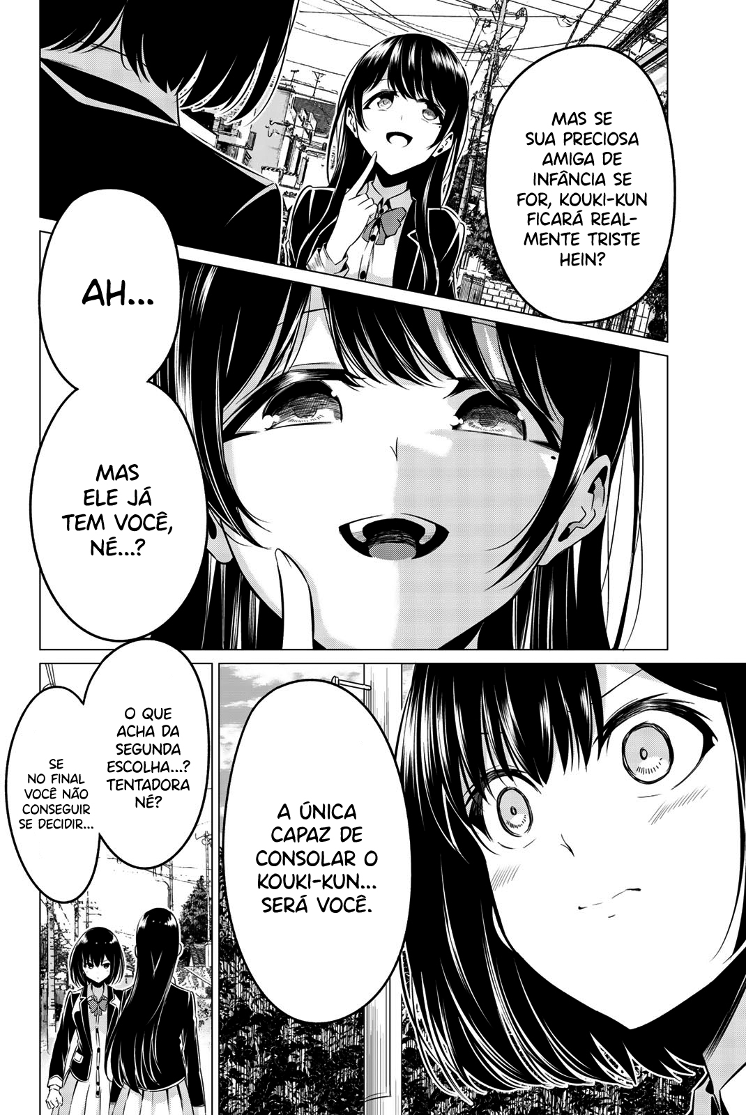 Sekai ka Kanojo ka Erabenai Capítulo 1