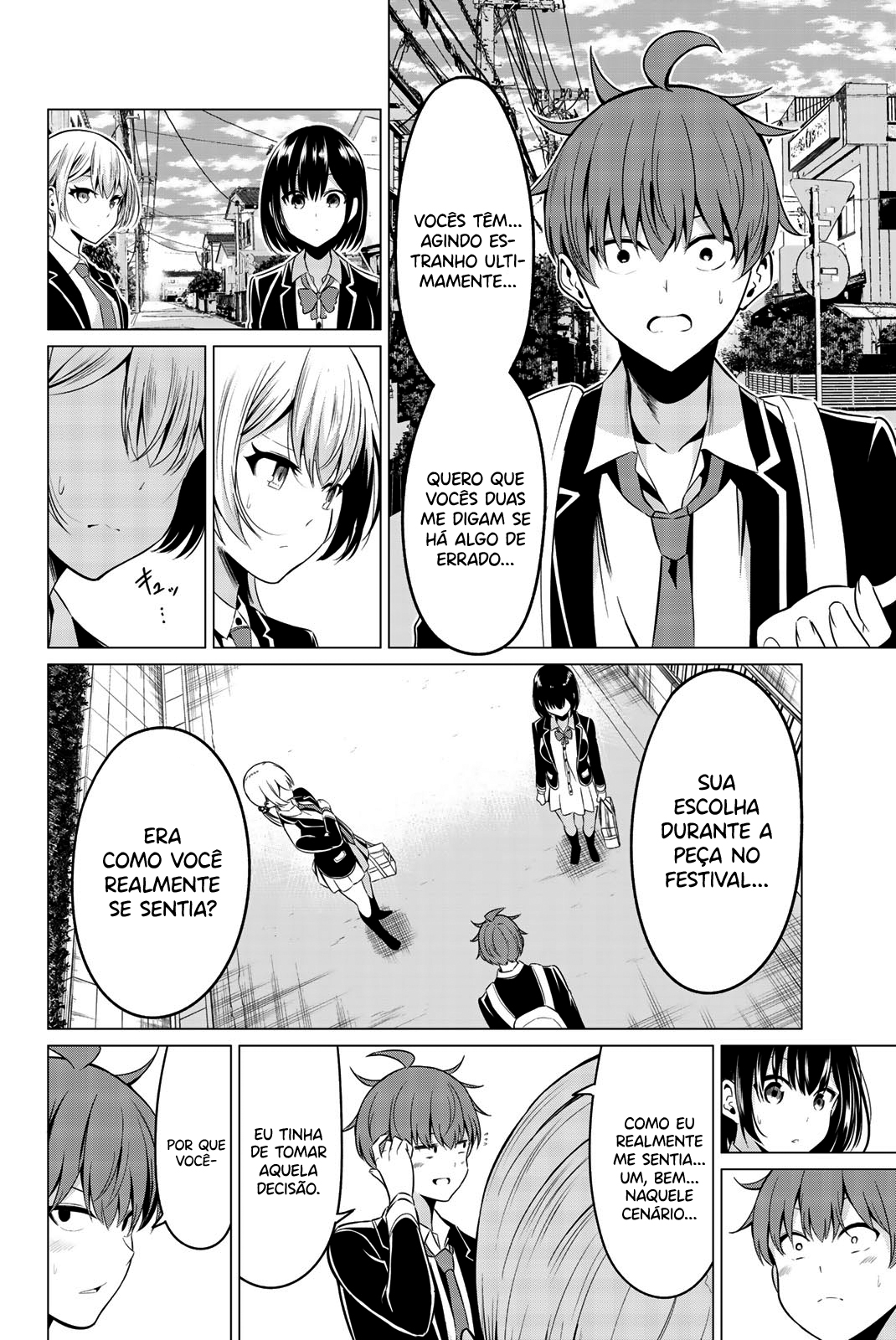 Sekai ka Kanojo ka Erabenai Capítulo 1