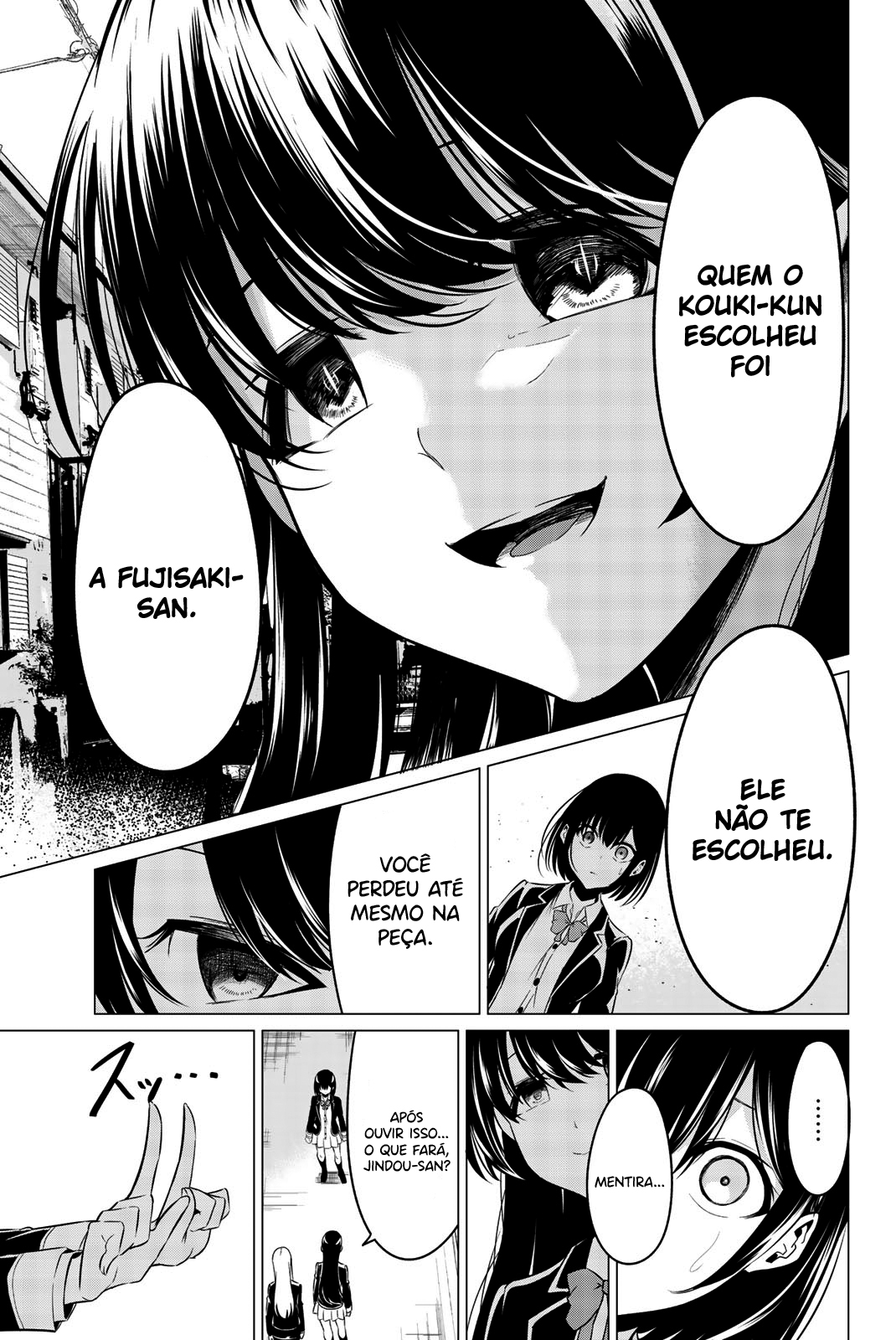 Sekai ka Kanojo ka Erabenai Capítulo 1