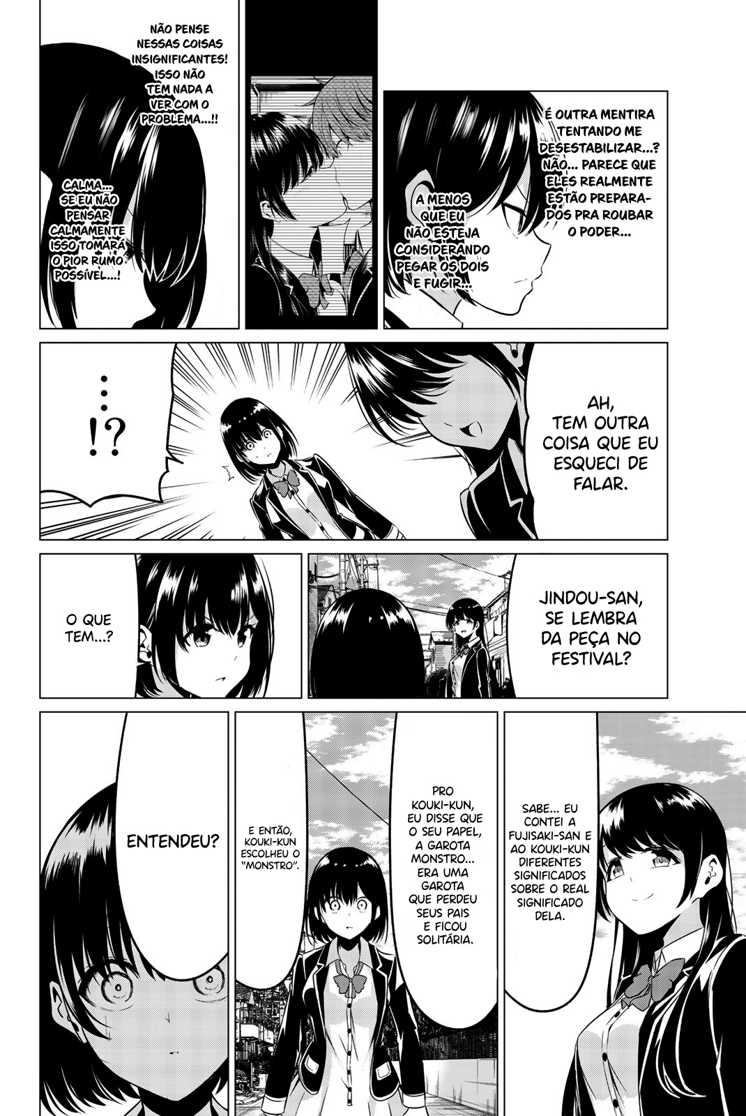 Sekai ka Kanojo ka Erabenai Capítulo 1