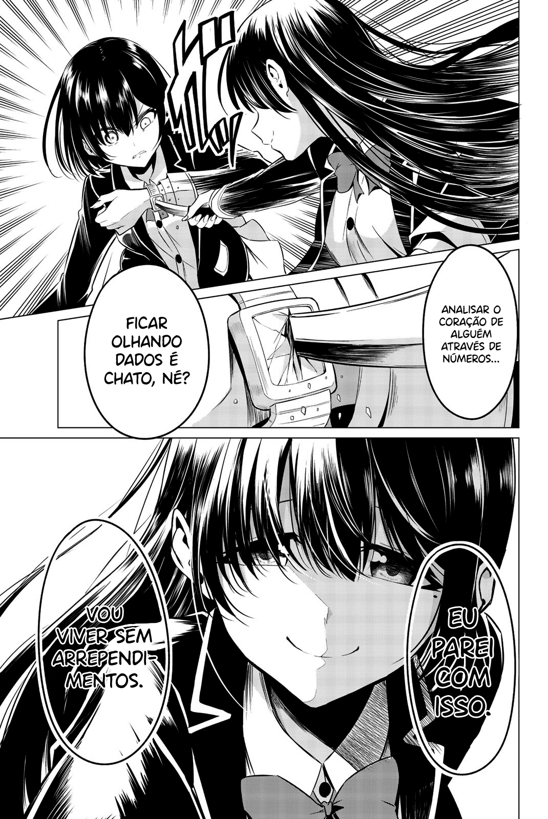 Sekai ka Kanojo ka Erabenai Capítulo 1