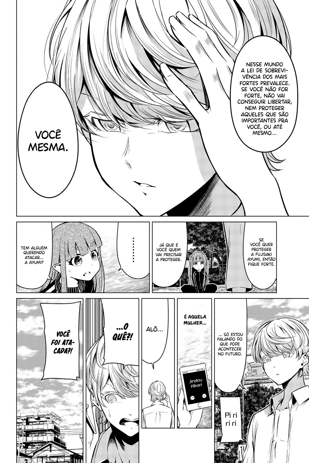 Sekai ka Kanojo ka Erabenai Capítulo 1