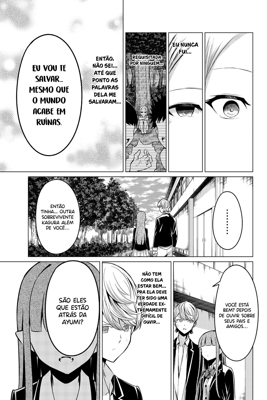 Sekai ka Kanojo ka Erabenai Capítulo 1