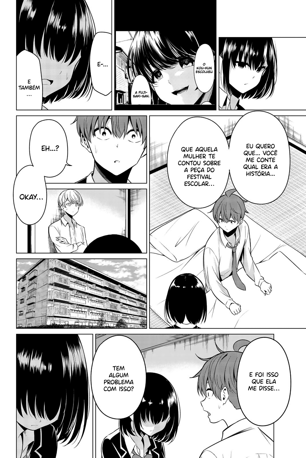Sekai ka Kanojo ka Erabenai Capítulo 1