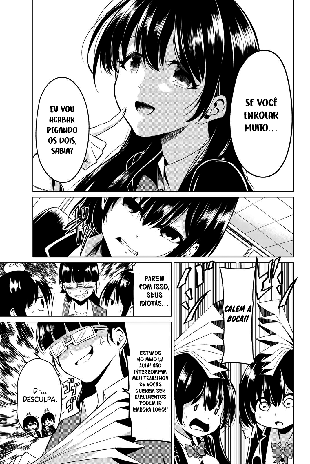 Sekai ka Kanojo ka Erabenai Capítulo 1