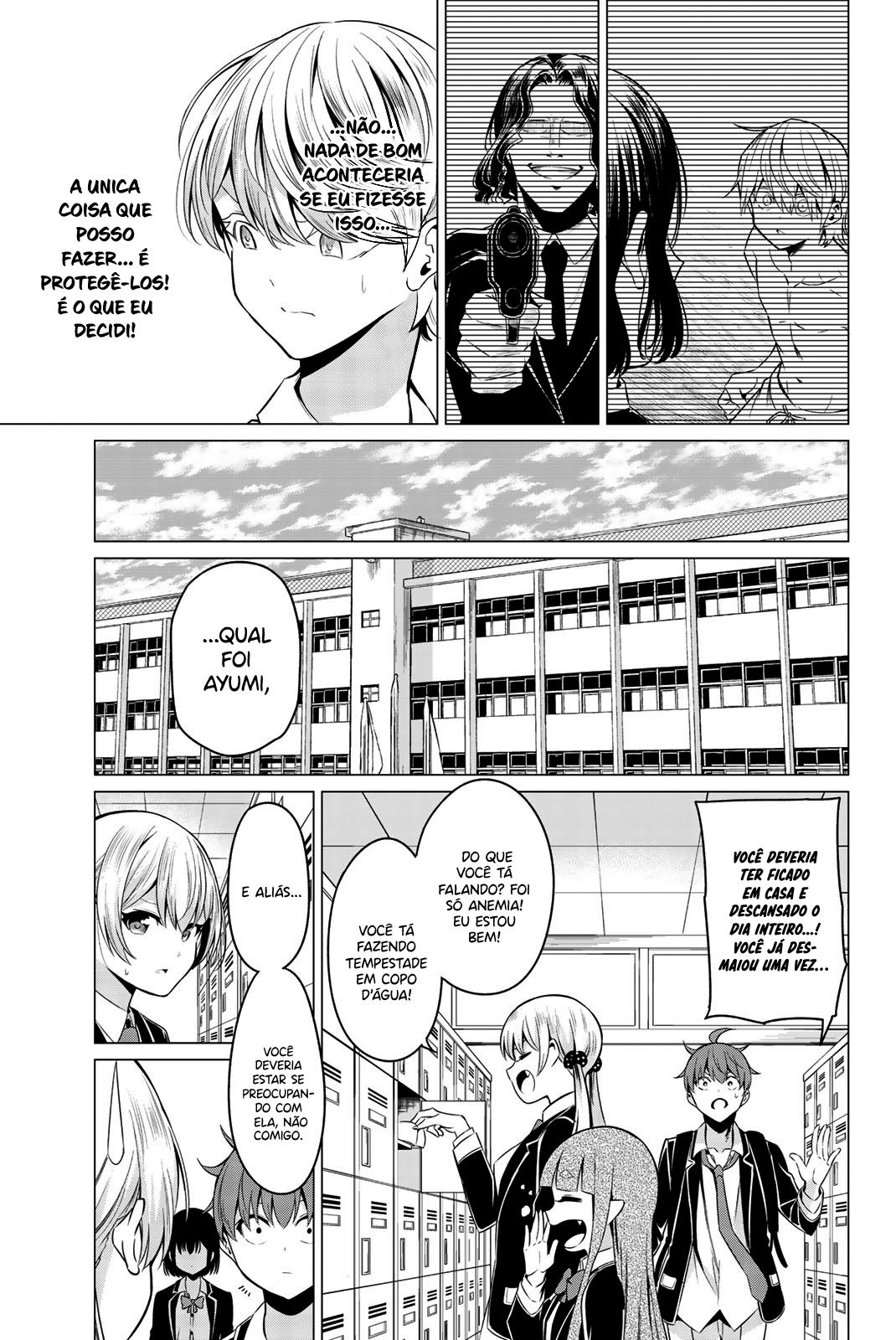 Sekai ka Kanojo ka Erabenai Capítulo 1