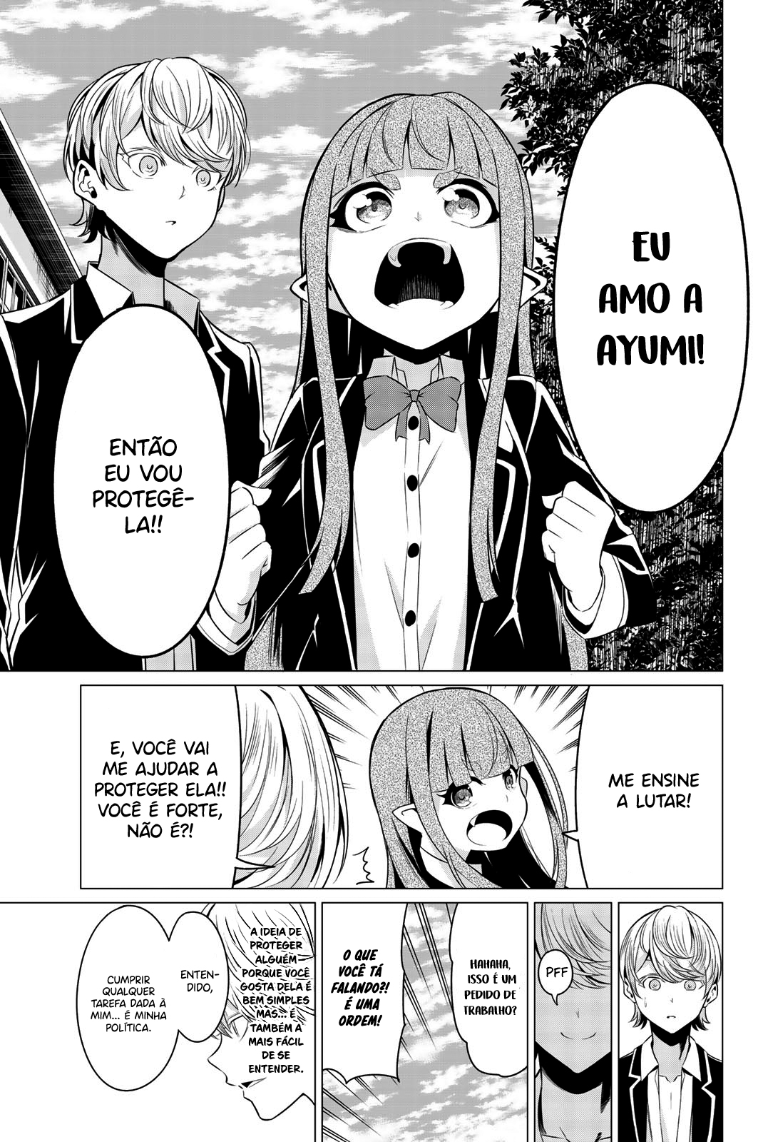 Sekai ka Kanojo ka Erabenai Capítulo 1