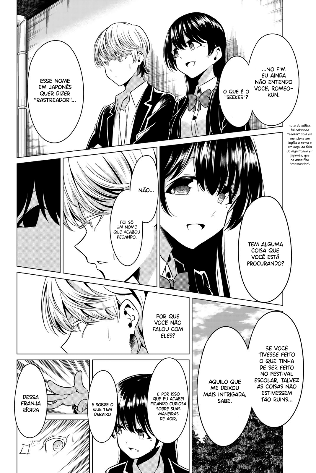 Sekai ka Kanojo ka Erabenai Capítulo 1
