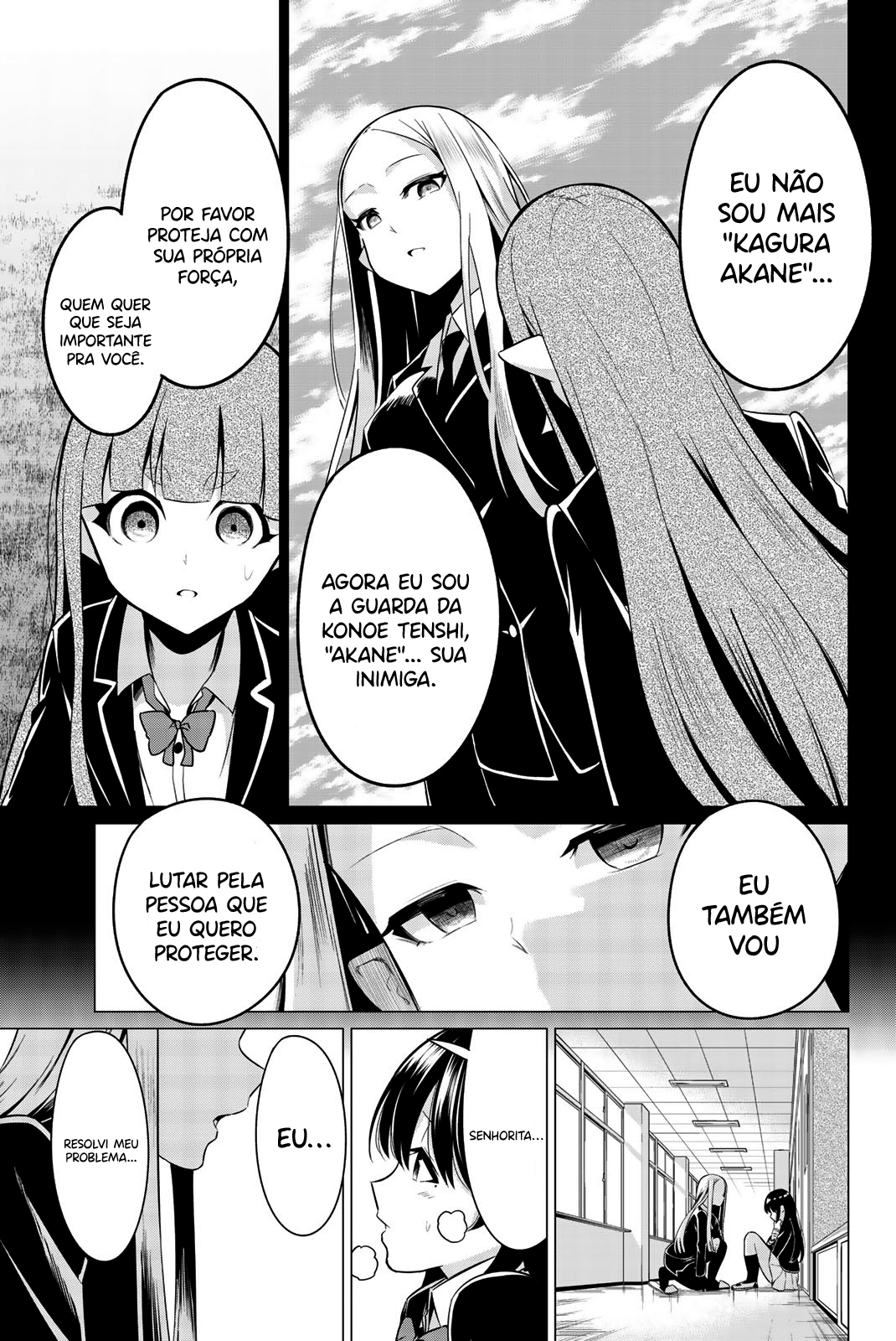 Sekai ka Kanojo ka Erabenai Capítulo 1
