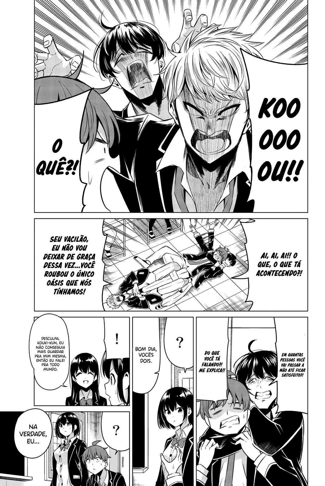 Sekai ka Kanojo ka Erabenai Capítulo 1