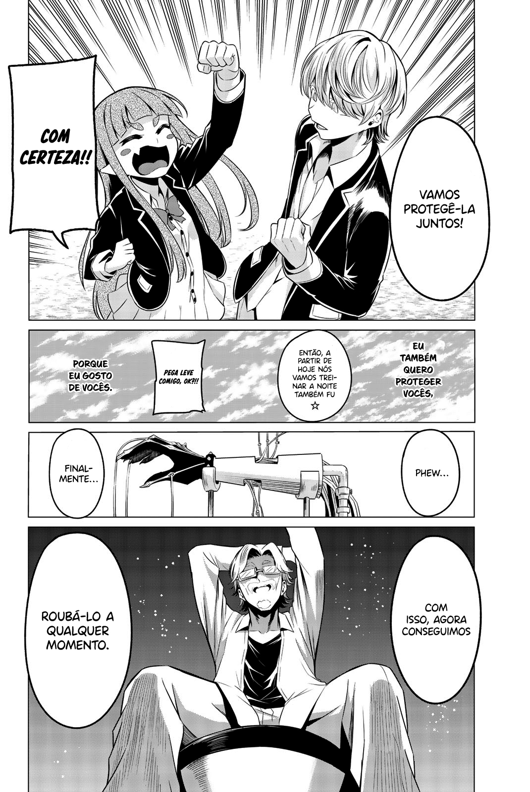 Sekai ka Kanojo ka Erabenai Capítulo 1