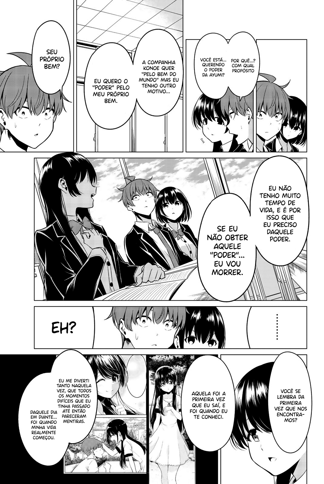 Sekai ka Kanojo ka Erabenai Capítulo 1
