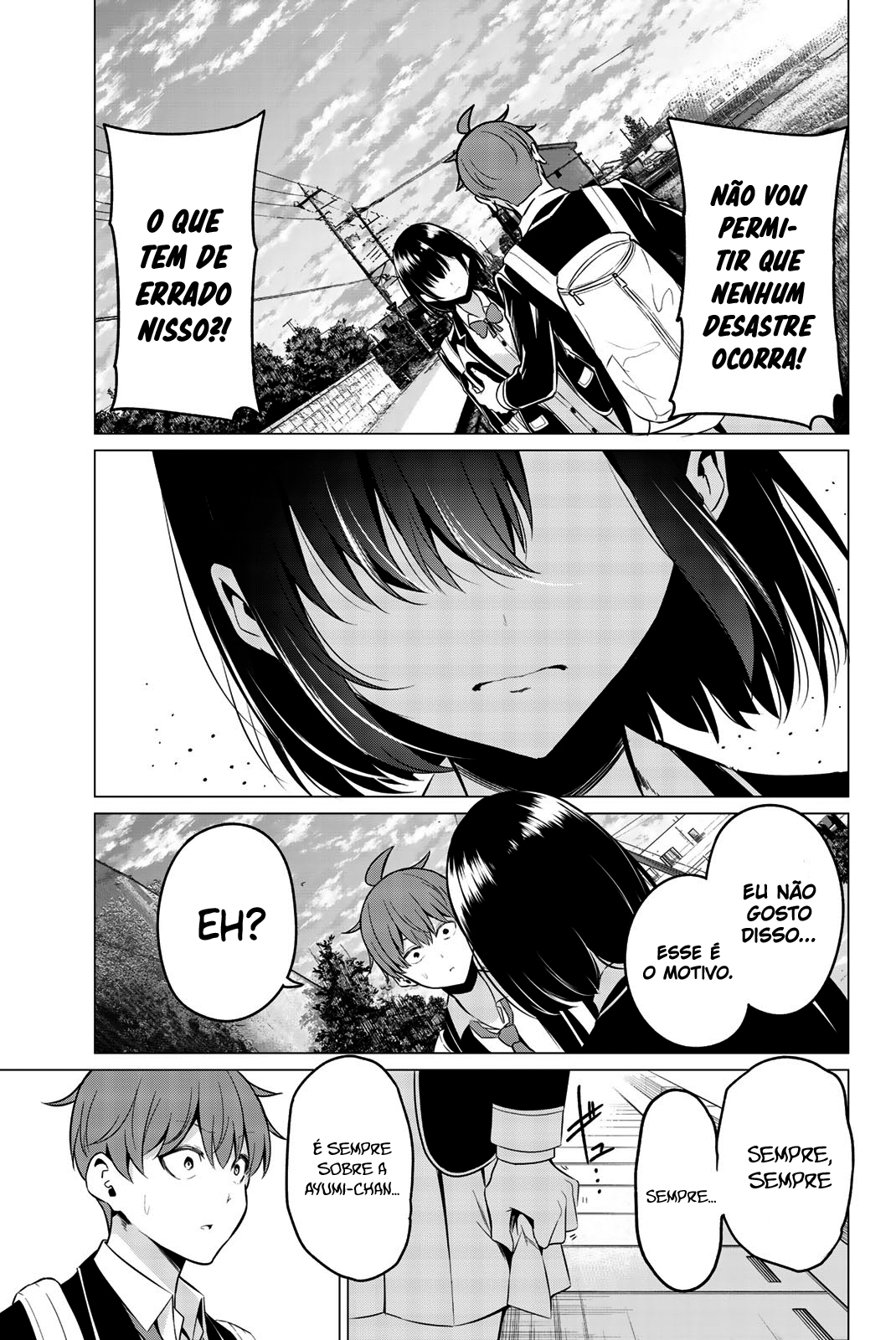 Sekai ka Kanojo ka Erabenai Capítulo 1