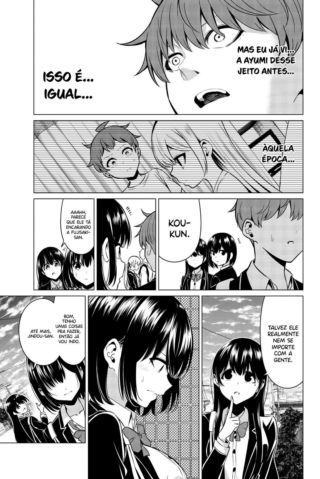 Sekai ka Kanojo ka Erabenai Capítulo 1