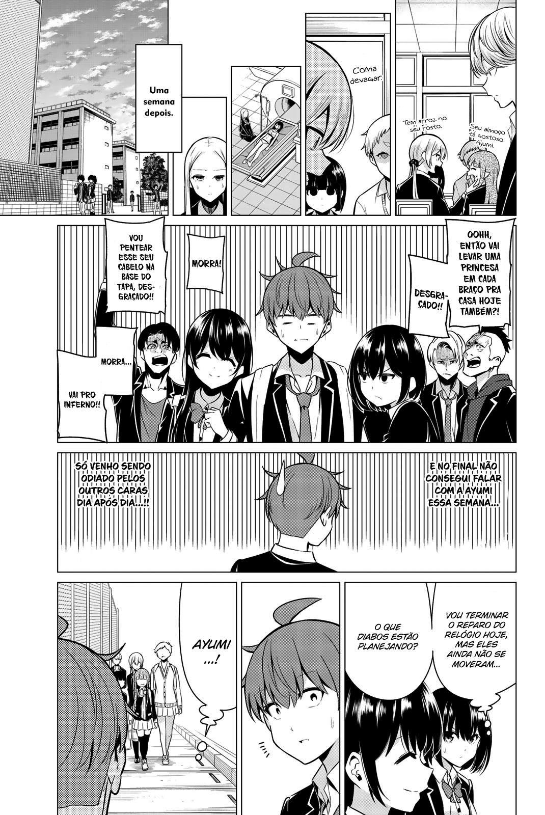 Sekai ka Kanojo ka Erabenai Capítulo 1