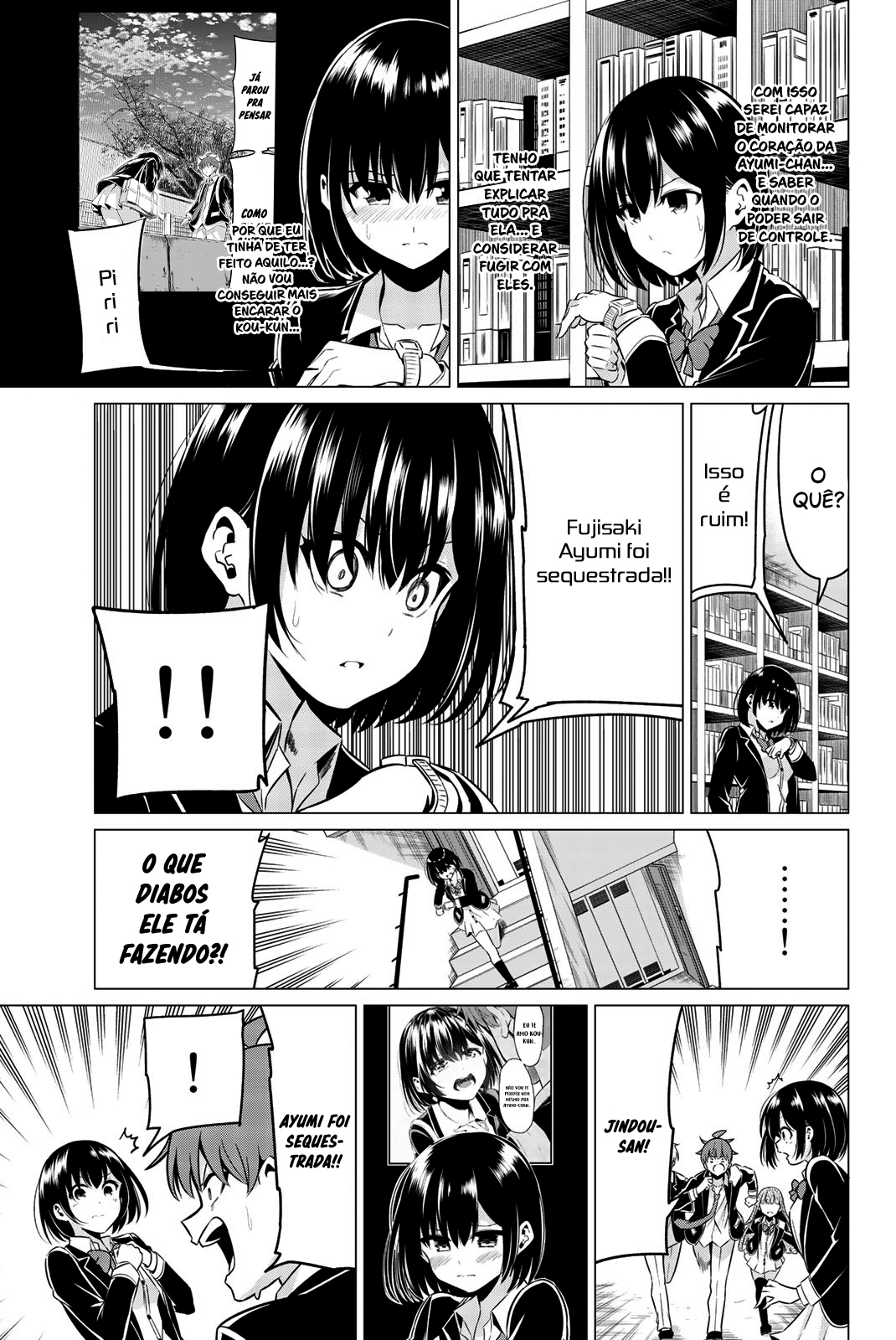 Sekai ka Kanojo ka Erabenai Capítulo 1