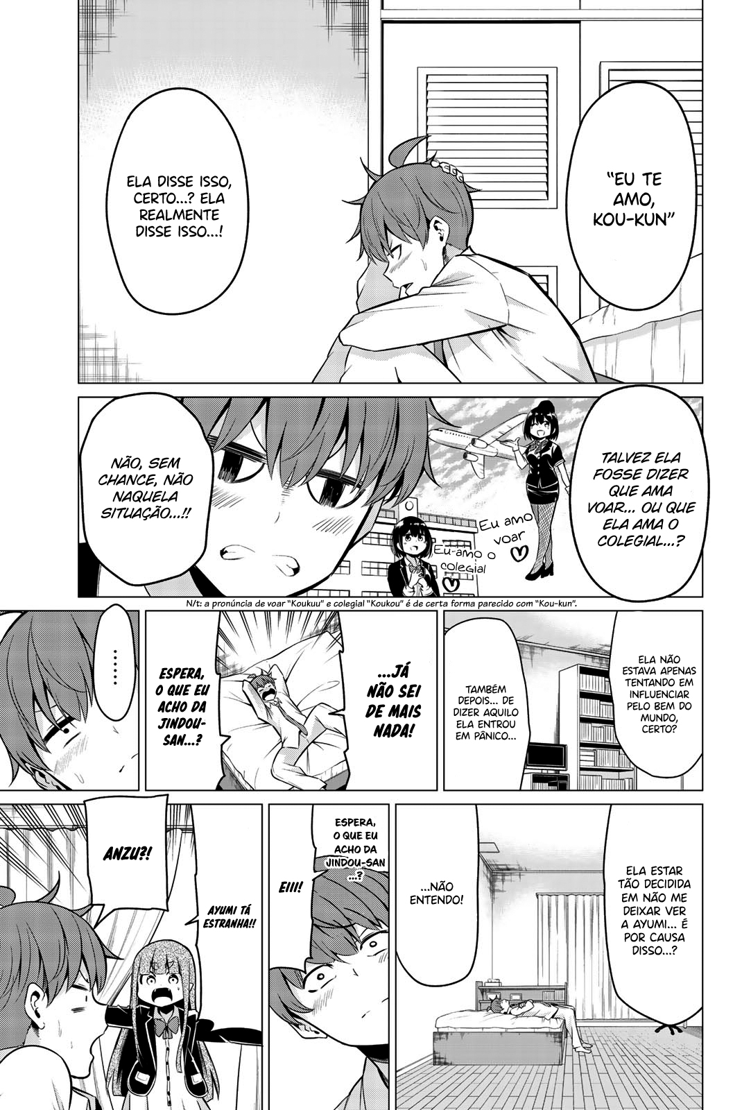 Sekai ka Kanojo ka Erabenai Capítulo 1