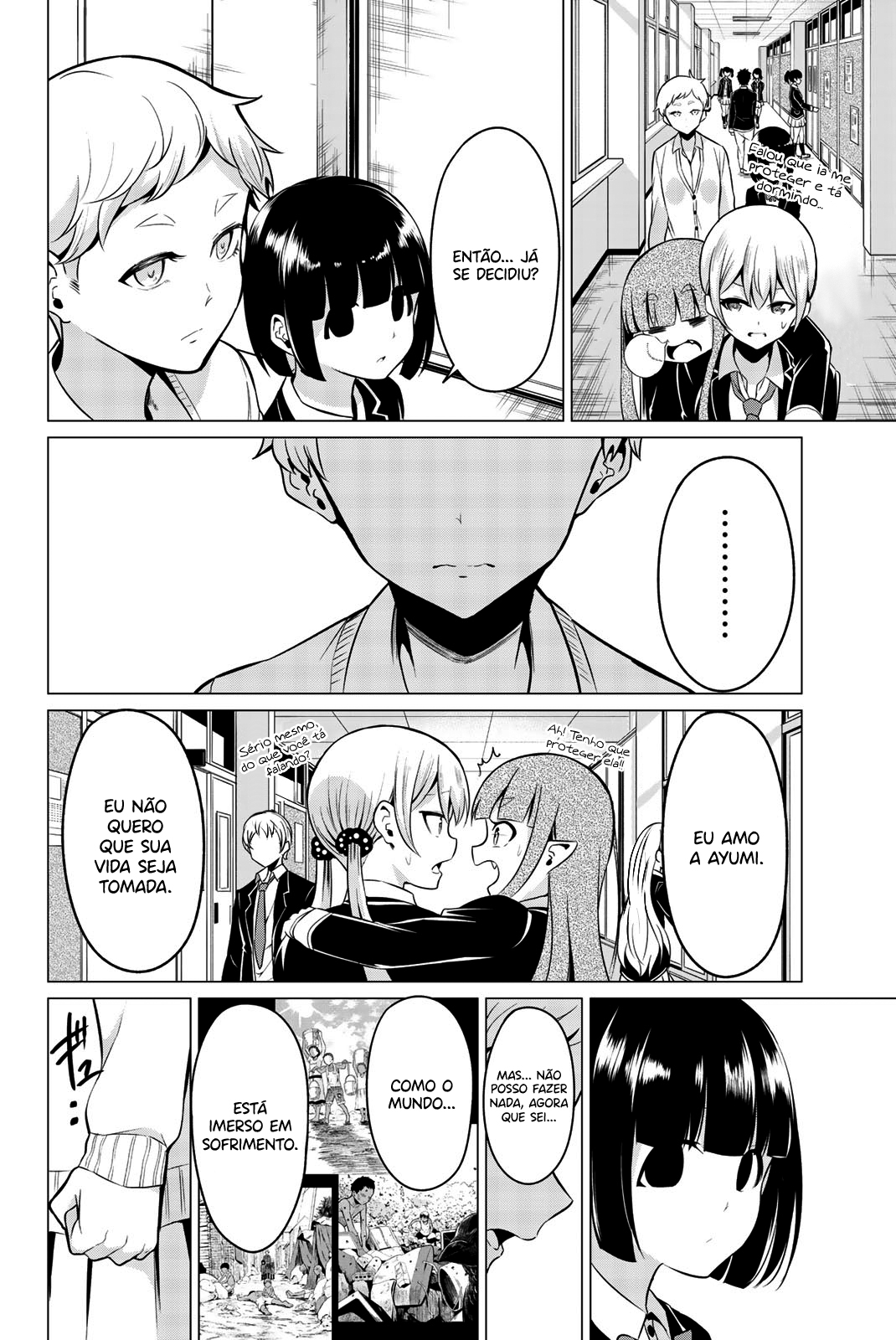 Sekai ka Kanojo ka Erabenai Capítulo 1
