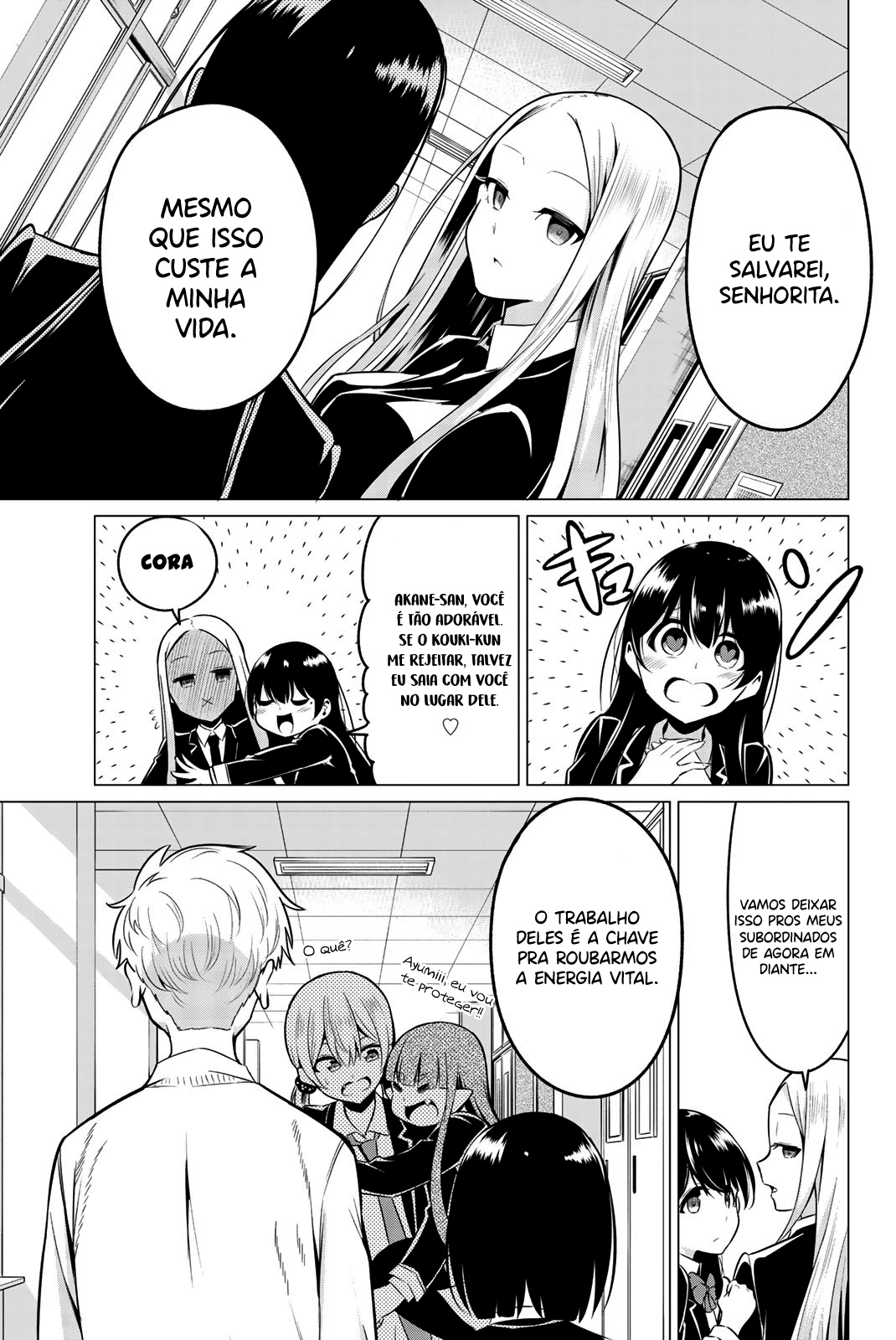 Sekai ka Kanojo ka Erabenai Capítulo 1