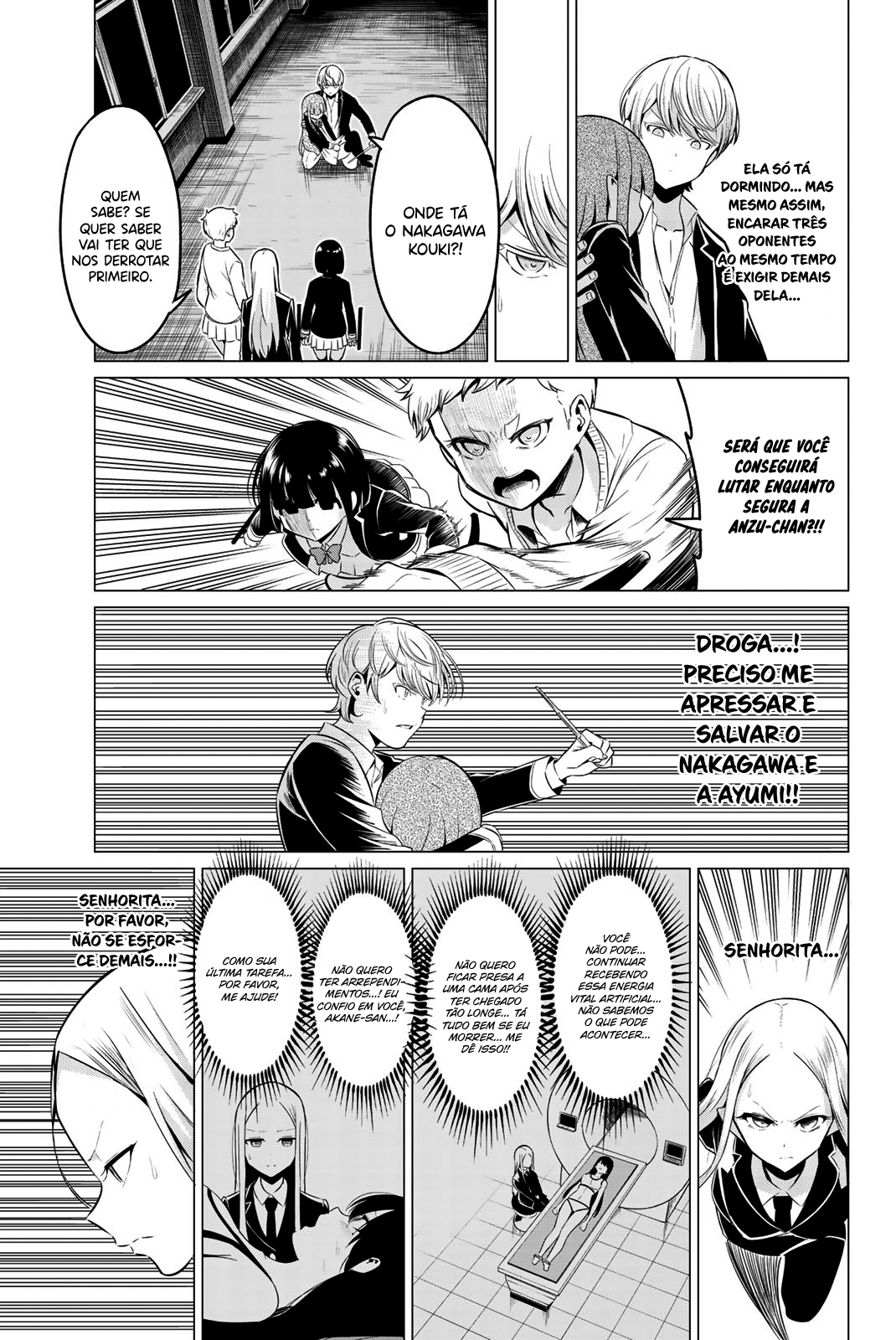 Sekai ka Kanojo ka Erabenai Capítulo 1