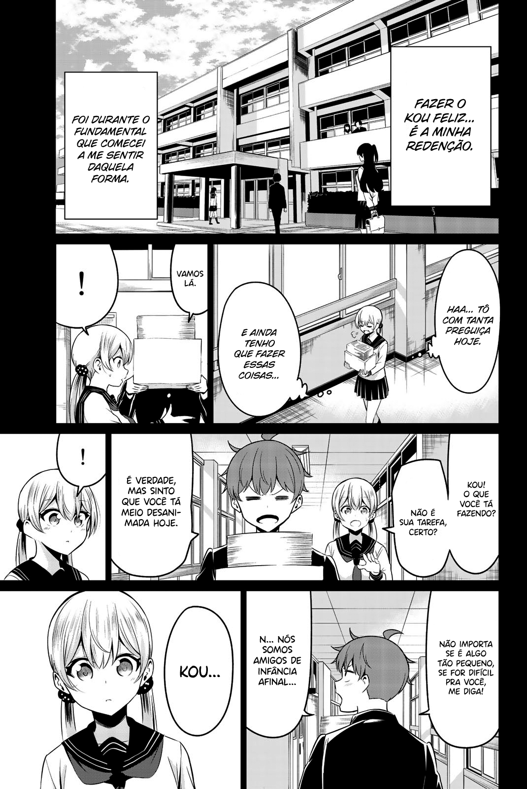Sekai ka Kanojo ka Erabenai Capítulo 1