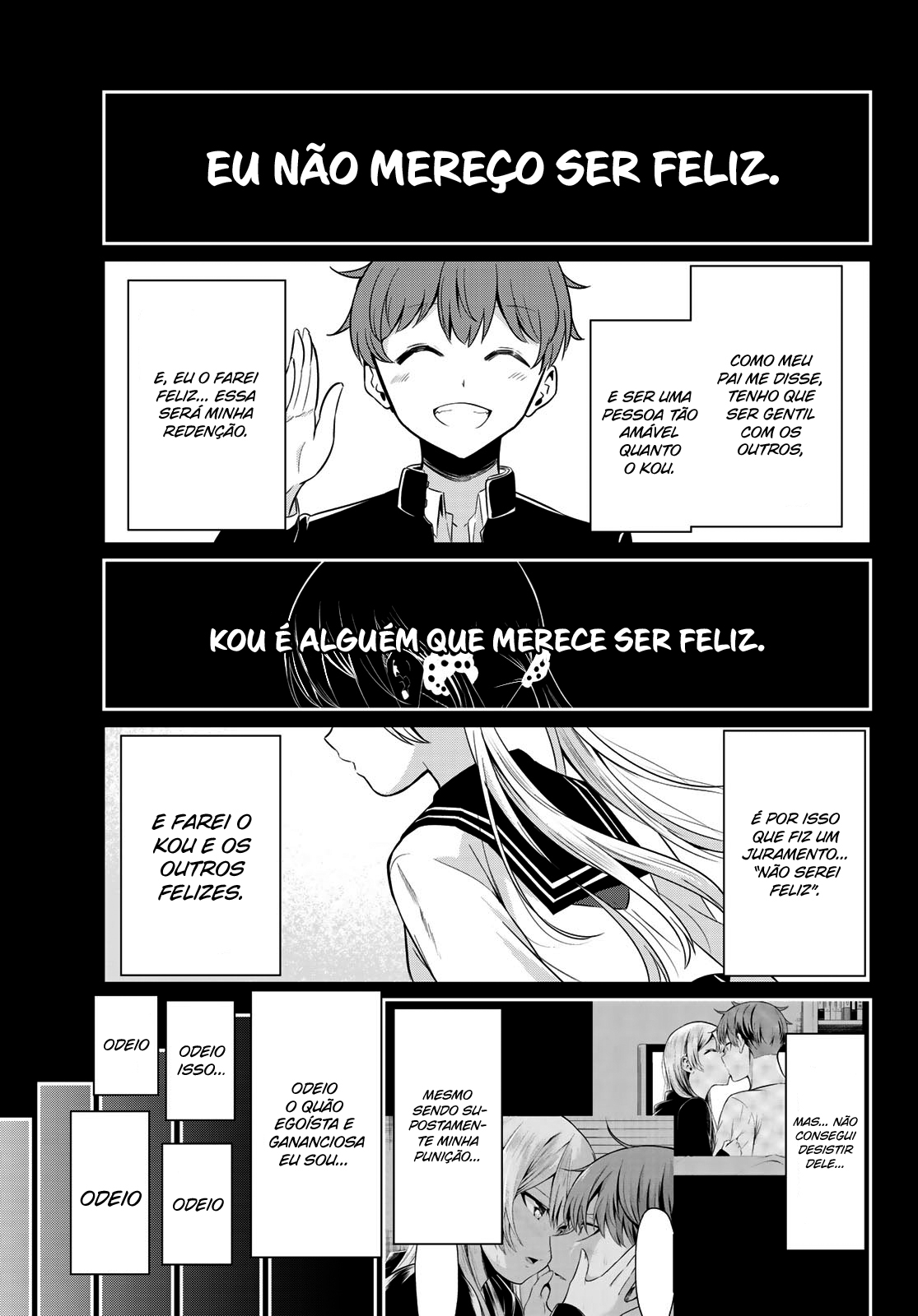 Sekai ka Kanojo ka Erabenai Capítulo 1