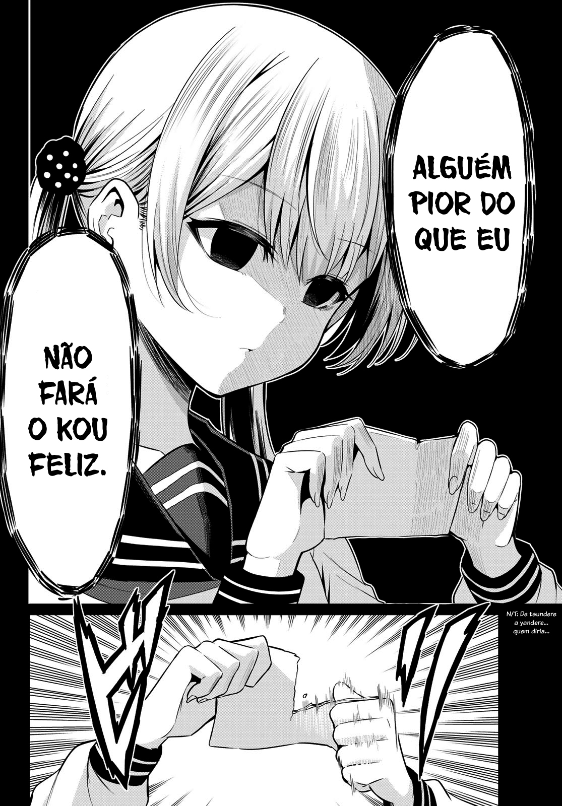 Sekai ka Kanojo ka Erabenai Capítulo 1