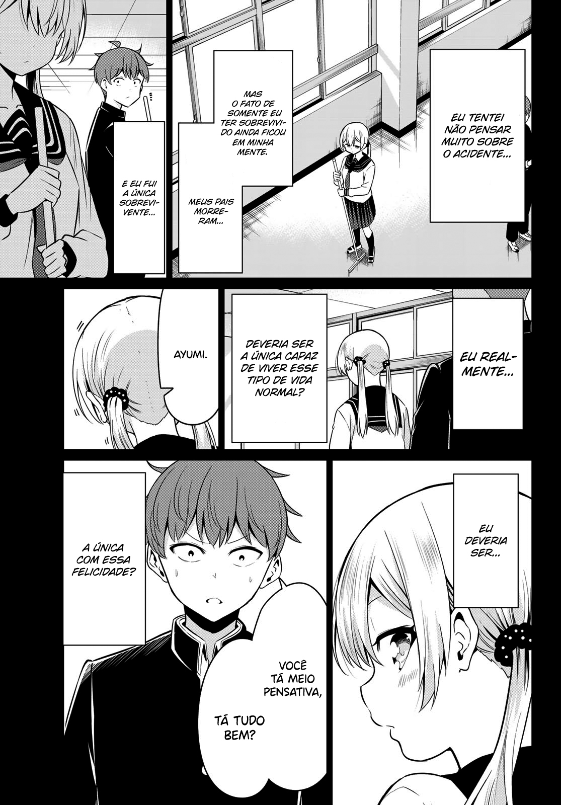 Sekai ka Kanojo ka Erabenai Capítulo 1