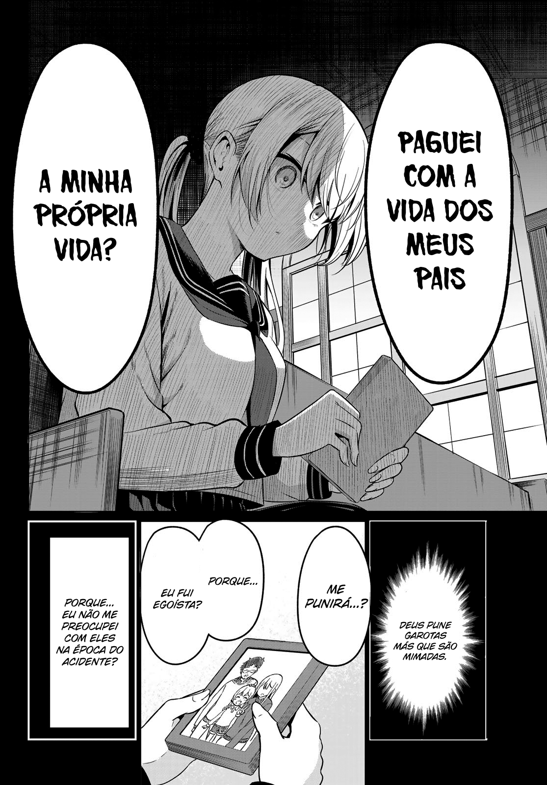 Sekai ka Kanojo ka Erabenai Capítulo 1