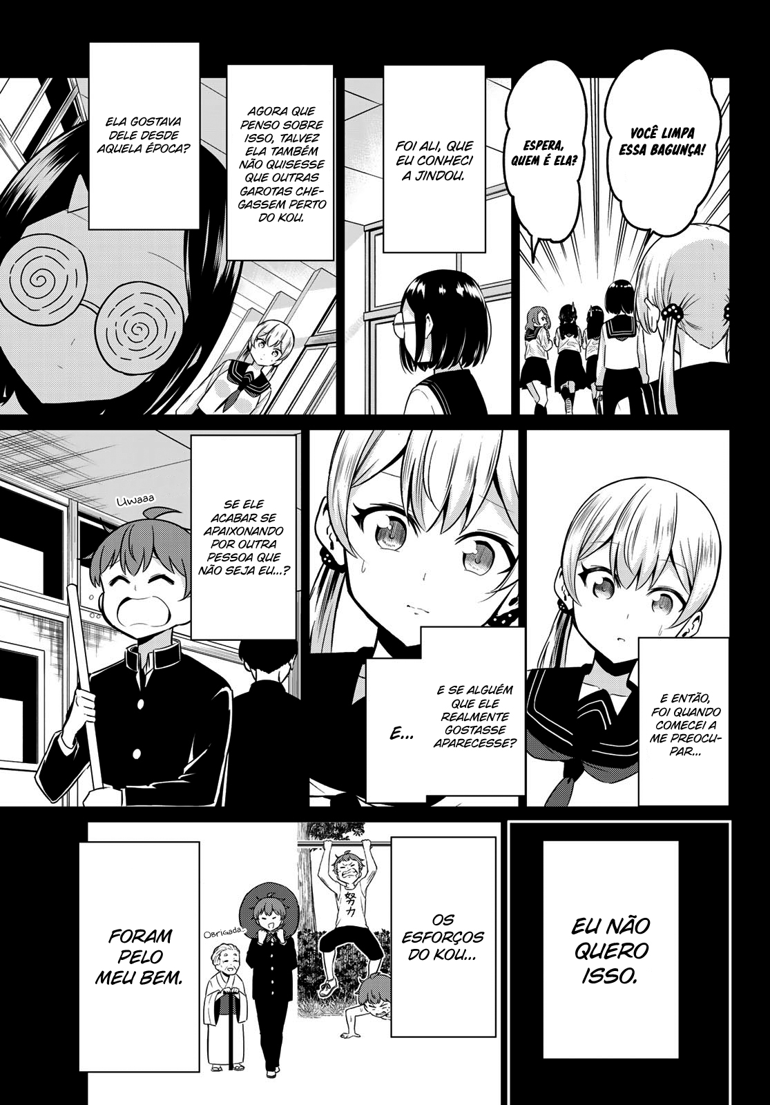 Sekai ka Kanojo ka Erabenai Capítulo 1