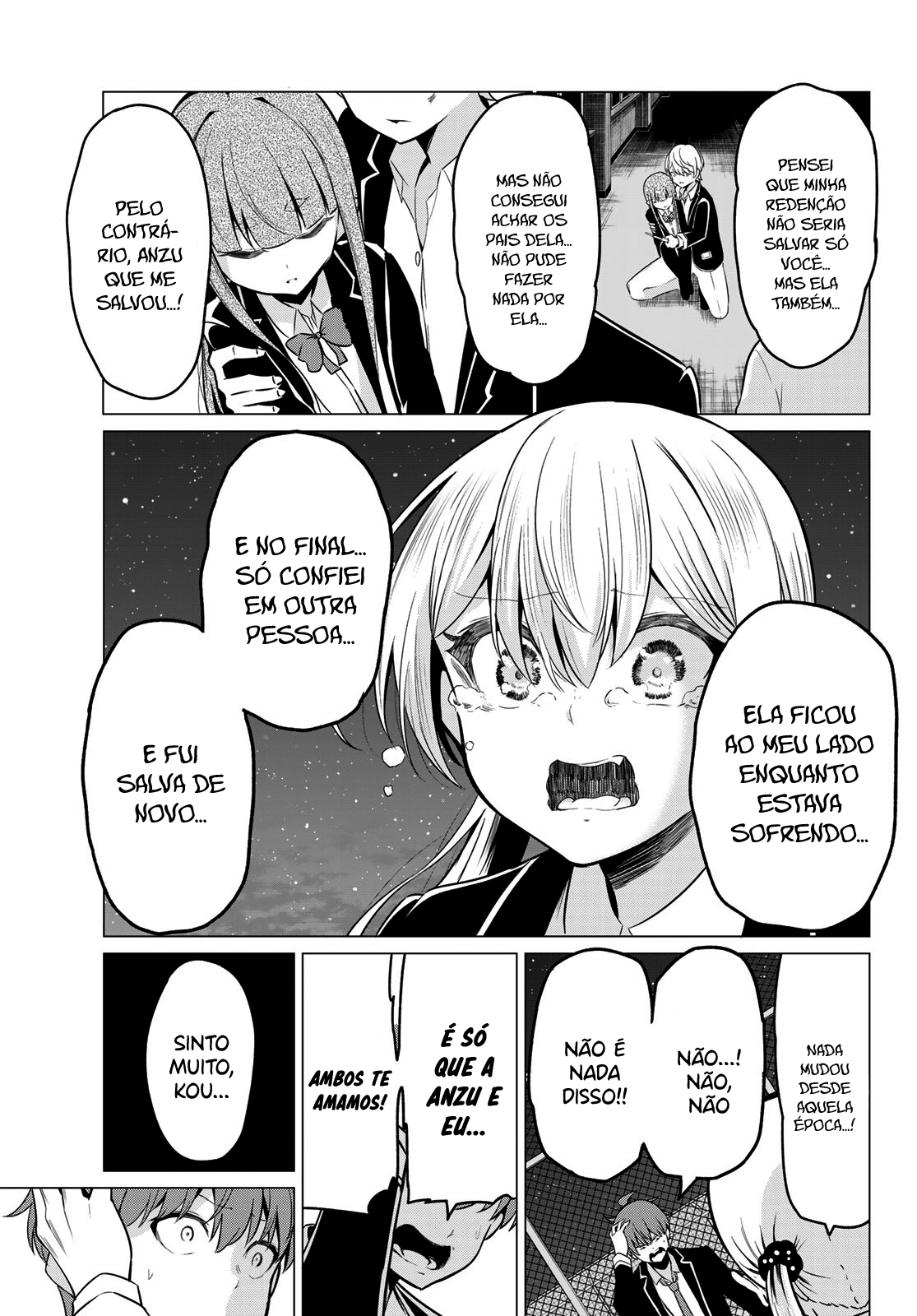 Sekai ka Kanojo ka Erabenai Capítulo 1