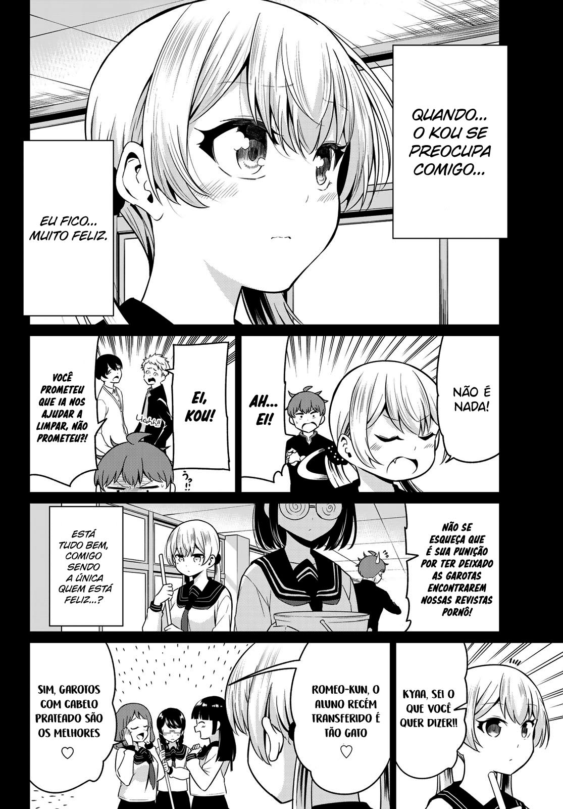 Sekai ka Kanojo ka Erabenai Capítulo 1