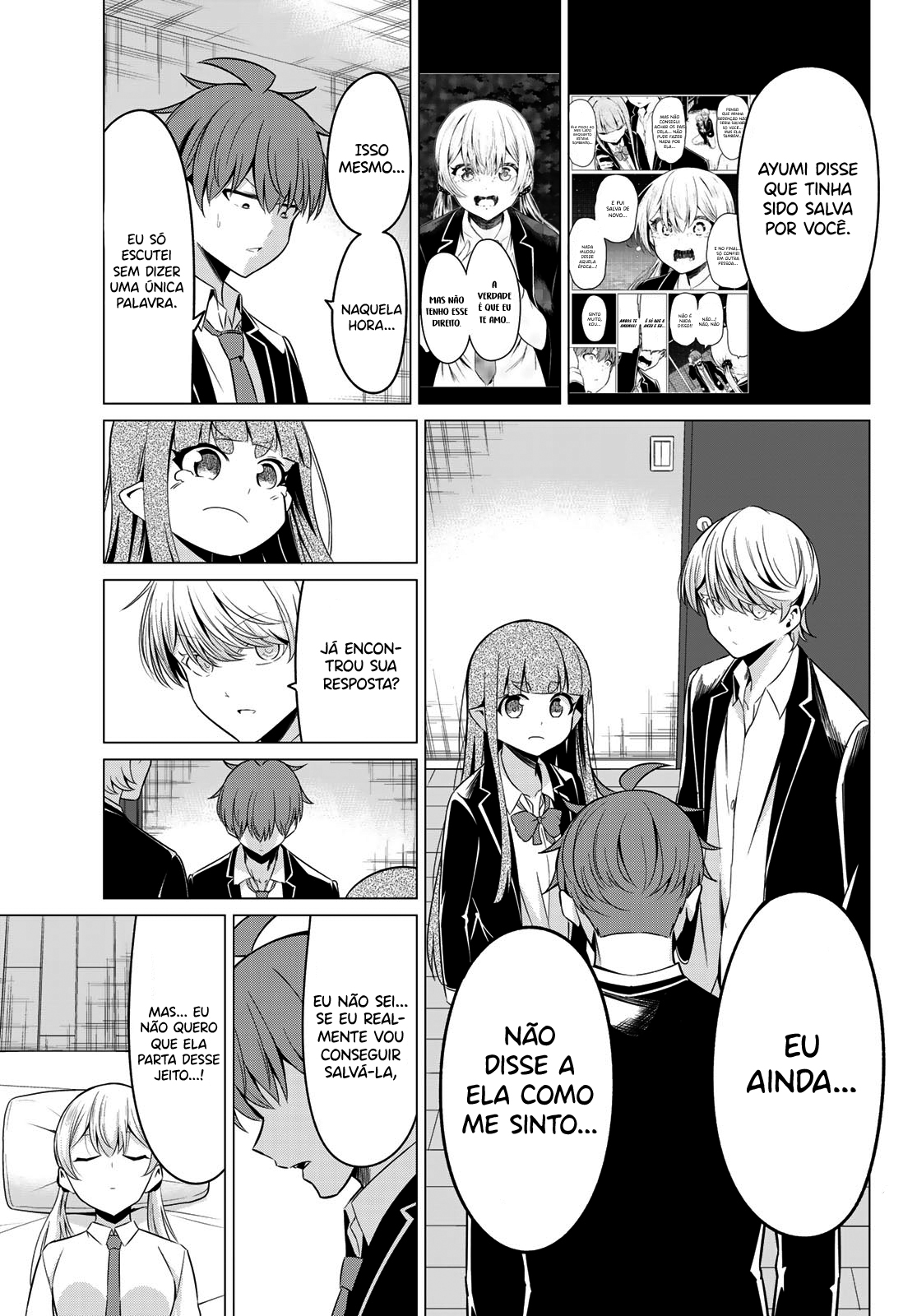Sekai ka Kanojo ka Erabenai Capítulo 1