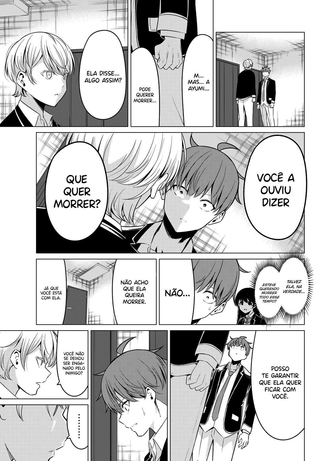 Sekai ka Kanojo ka Erabenai Capítulo 1