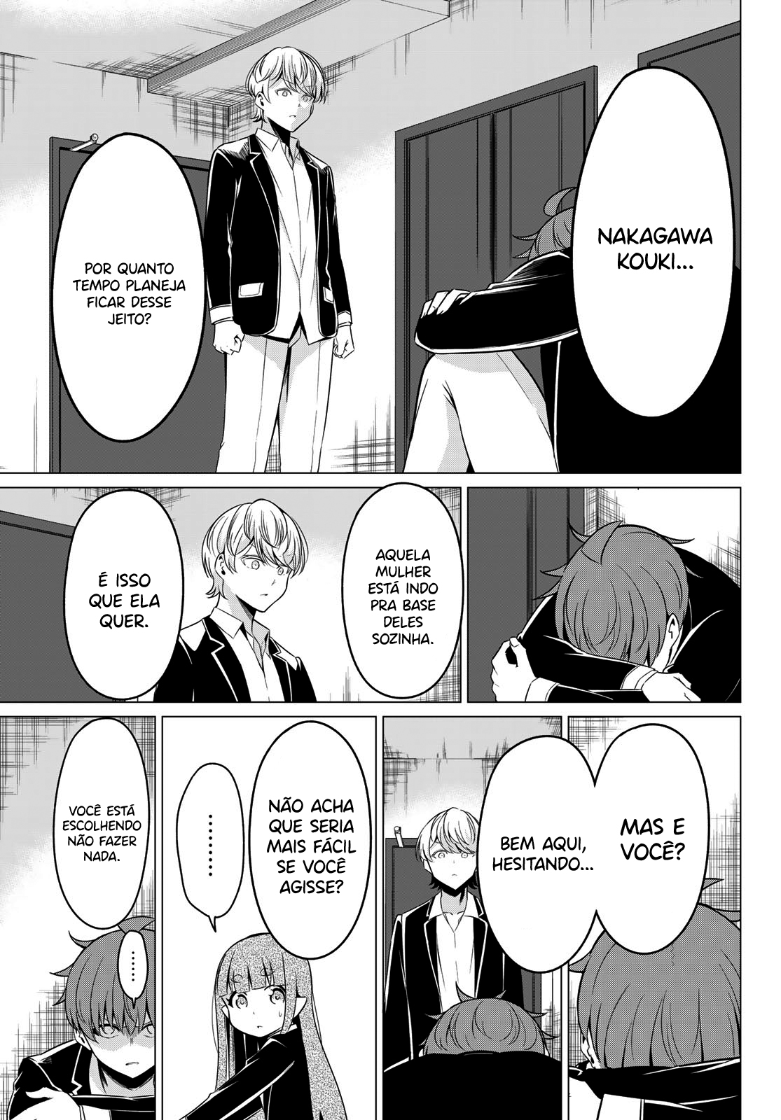 Sekai ka Kanojo ka Erabenai Capítulo 1