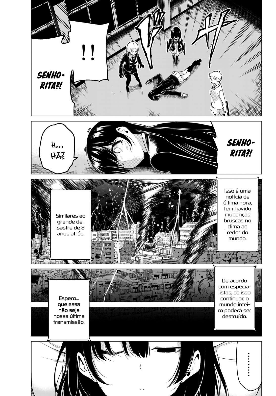 Sekai ka Kanojo ka Erabenai Capítulo 1